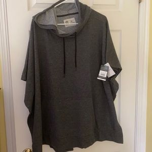 Champion short sleeved hooded sweatshirt